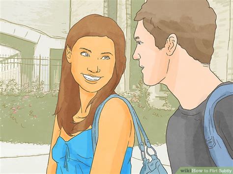 flirting wikihow|how to flirt subtly.